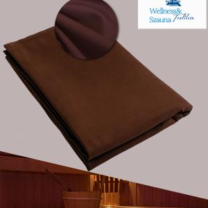 Sötétbarna Szauna lepedő 90x150 cm