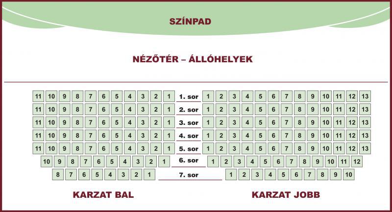 KARZAT BAL OLDAL 2.sor . 1.szék