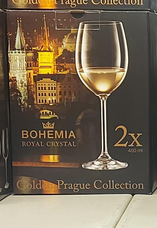 2FOR2 BOHEMIA Royal Crystal boros pohár 45cl 2db