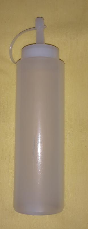 Adagoló flakon, PE, fehér 240 ml, 41526-B1