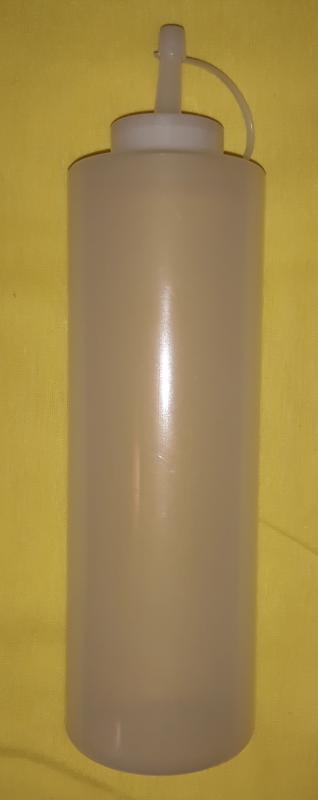 Adagoló flakon, PE, fehér 720ml, 41526-B3