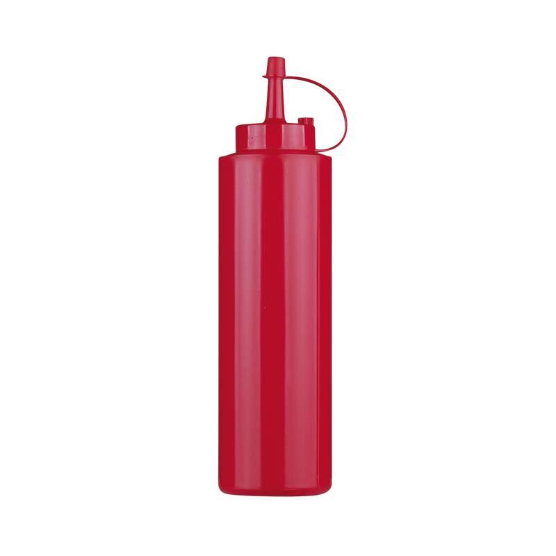 Adagoló flakon, PE, piros, 360ml