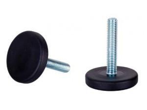 Állítható láb 30mm talppal, M6x30-as szárral. 100 db, lapos