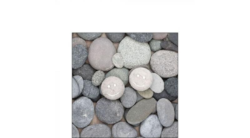 AMB.12516080 Smile papírszalvéta 25x25cm, 20db-os