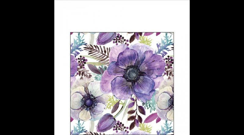 AMB.12519340 Purple dream papírszalvéta 25x25cm,20db-os