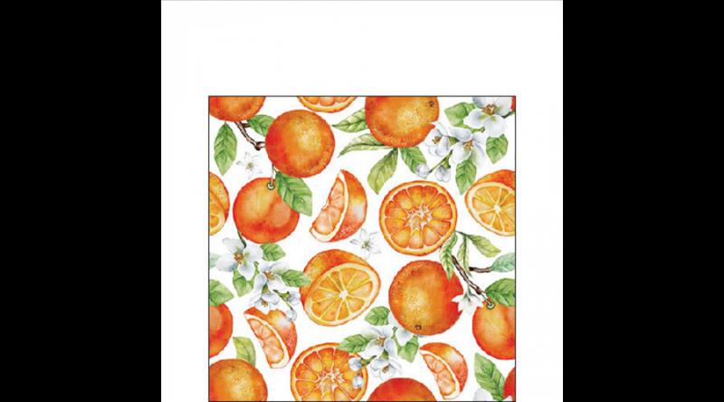 AMB.12519515 Juicy oranges papírszalvéta 25x25cm,20db-os