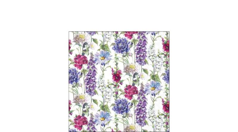 AMB.12520475 Flower tendril papírszalvéta 25x25cm, 20db-os