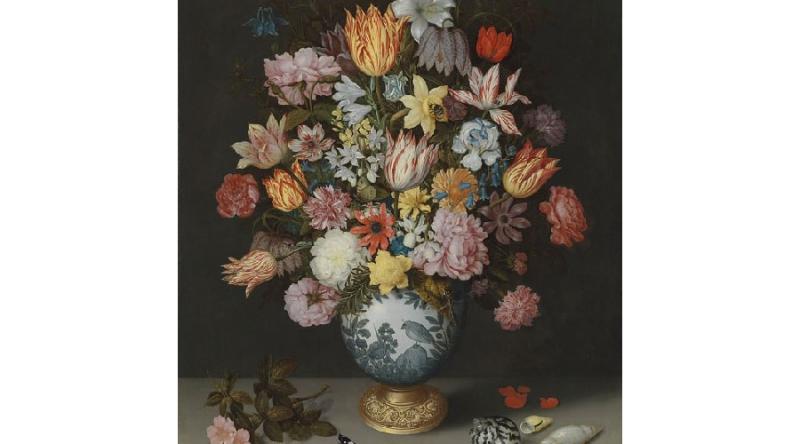 AMB.13309595 Bosschaert:Floral papírszalvéta 33x33cm,20db-os