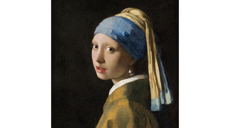 AMB.13311590 Girl with The pearl Earring papírszalvéta 33x33cm,20db-os, Vermeer