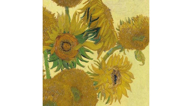 AMB.13311800 Van Gogh Sunflower papírszalvéta 33x33cm,20db-os