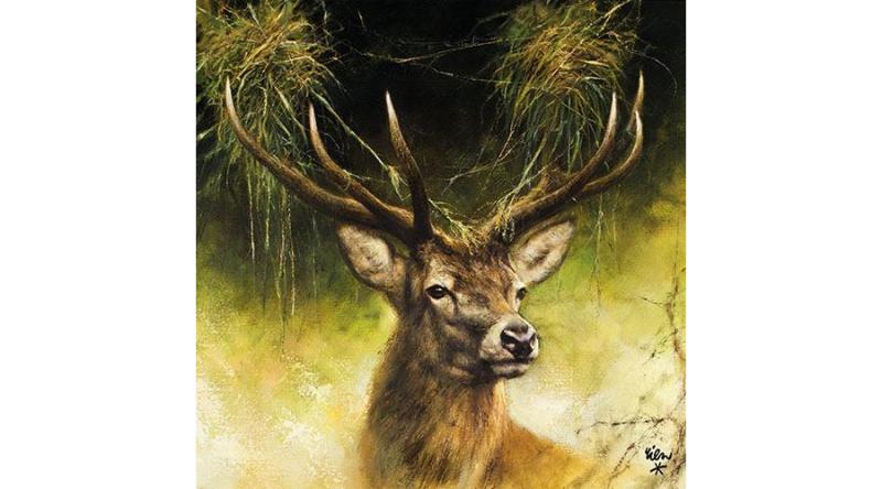 AMB.13312340 Proud Deer papírszalvéta 33x33cm,20db-os