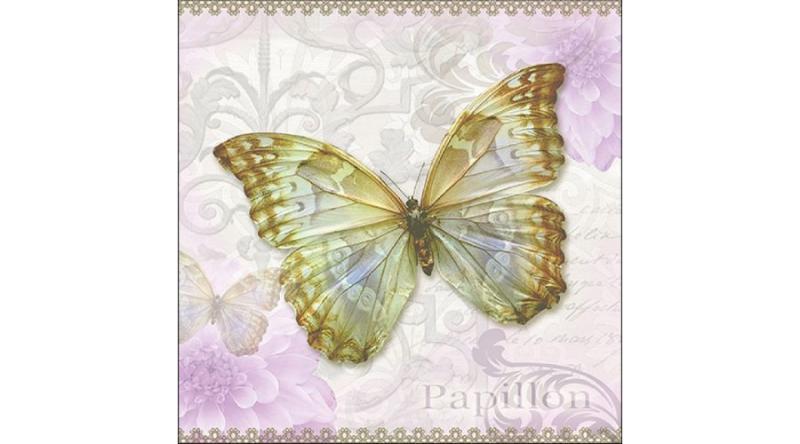 AMB.13315925 Papillon papírszalvéta 33x33cm,20db-os