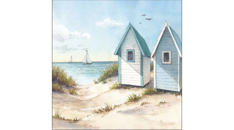 AMB.13315990 Sunny Beach papírszalvéta 33x33cm, 20db-os