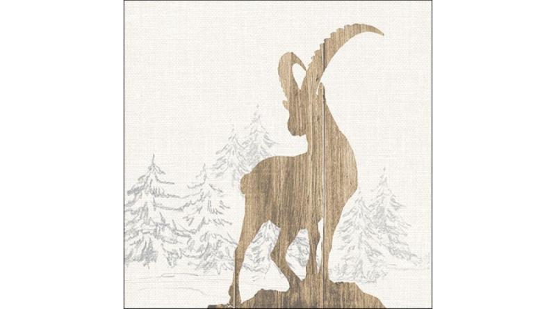 AMB.13316780 Ibex papírszalvéta 33x33cm, 20db-os