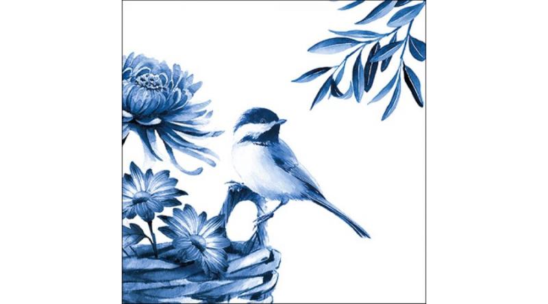 AMB.13316900 Blue Bird papírszalvéta 33x33cm, 20db-os