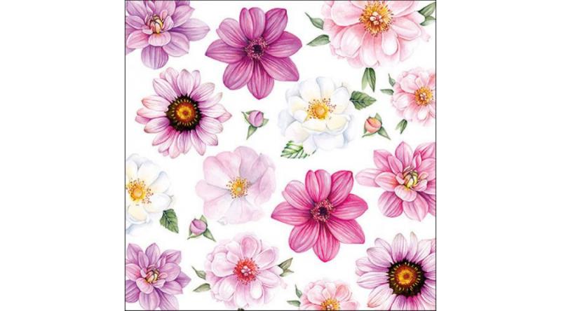 AMB.13317445 Summer Glory papírszalvéta 33x33cm, 20db-os