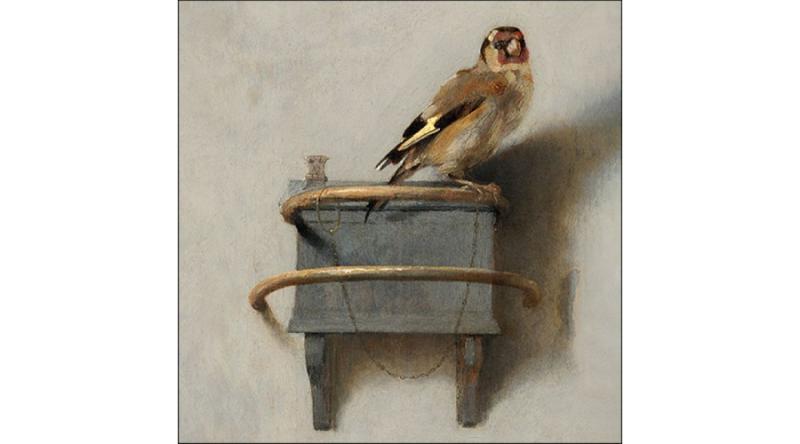 AMB.13317555 The Goldfinch papírszalvéta 33x33cm, 20db-os