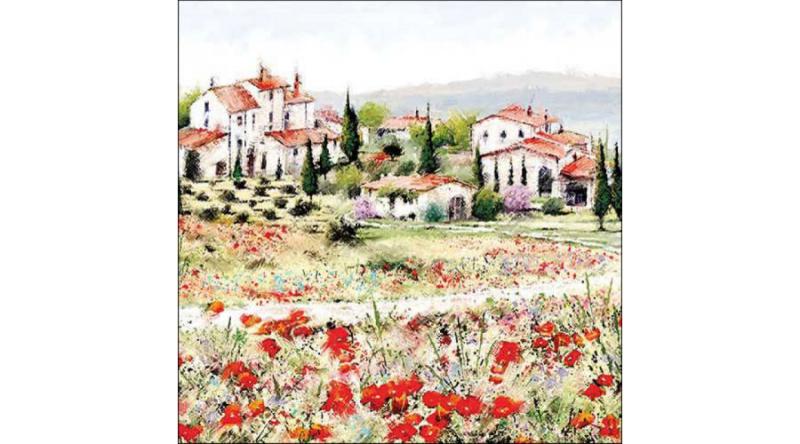 AMB.13318365 Tuscany papírszalvéta 33x33cm, 20db-os