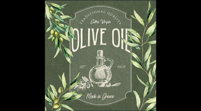 AMB.13319785 Olive oil papírszalvéta 33x33cm, 20db-os