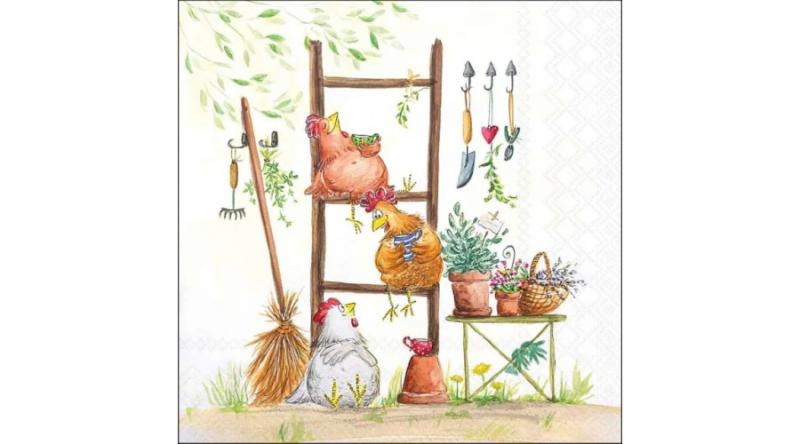 AMB.13320530 Break time papírszalvéta 33x33cm, 20db-os