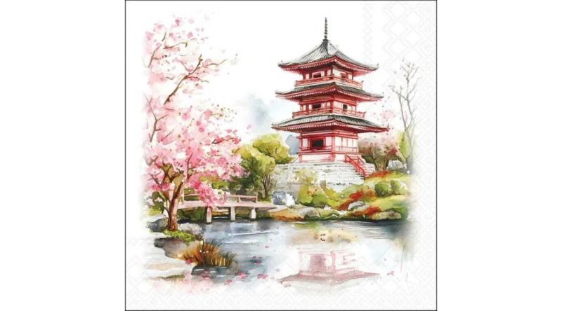 AMB.13320675 Temple papírszalvéta 33x33cm, 20db-os