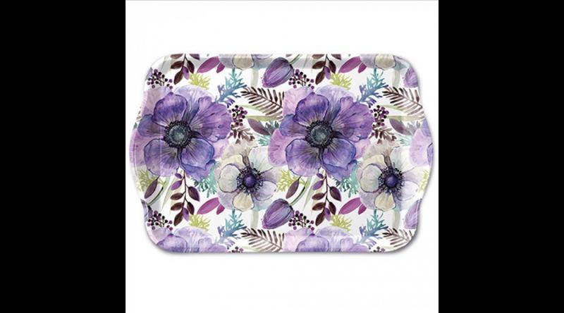 AMB.13719340 Purple dream műanyag kistálca 13x21cm