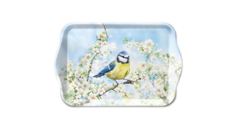 AMB.13720355 Blossom time műanyag kistálca 13x21cm