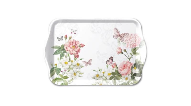 AMB.13720375 Amelia white műanyag kistálca 13x21cm