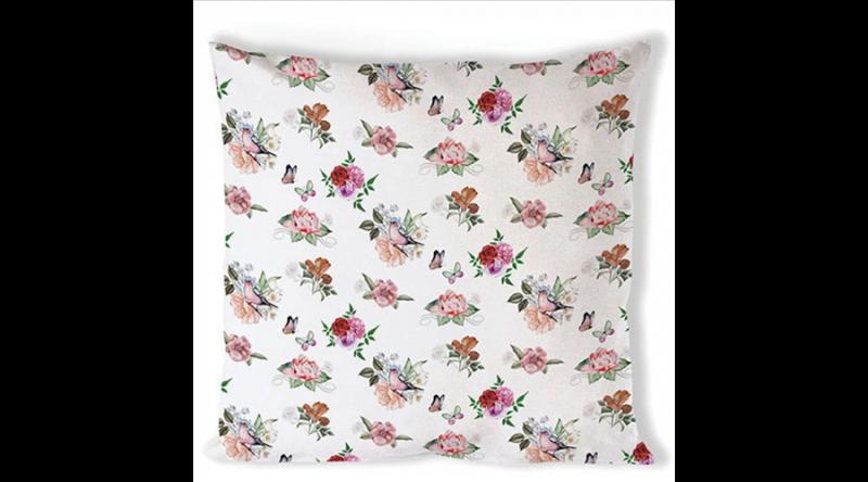 AMB.16219350 Charlotte white párnahuzat 40x40cm, 100% pamut