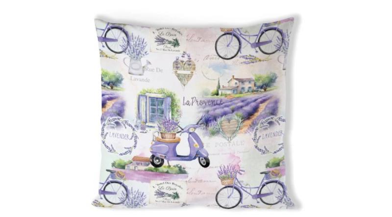 AMB.16220400 La Provence párnahuzat 40x40cm, 100% pamut