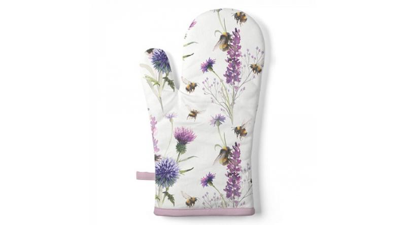 AMB.16417500 Bumblebees in the meadow edényfogó kesztyű 18x30cm, 100% pamut