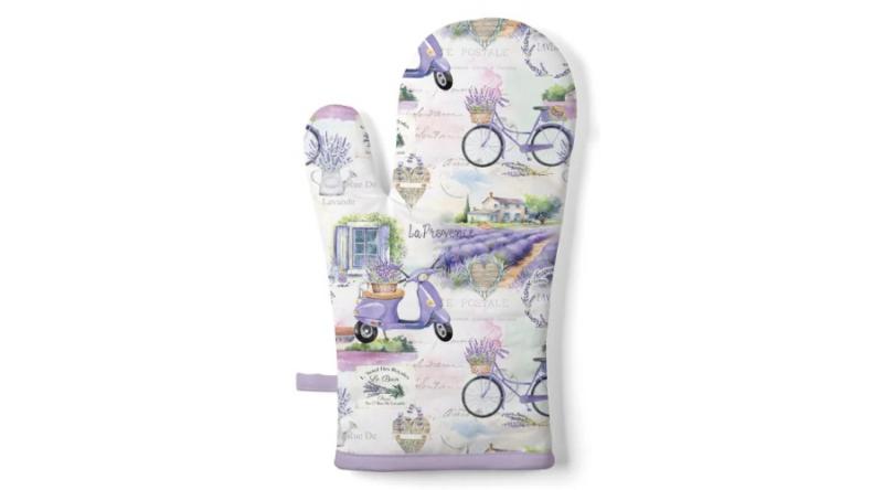 AMB.16420400 La Provence edényfogó kesztyű 18x30cm, 100% pamut