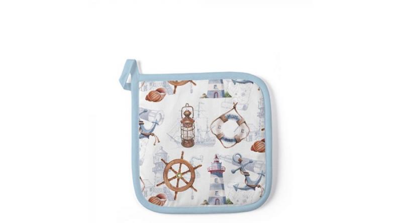 AMB.16515880 Welcome Aboard edényalátét 20x20cm, 100% pamut