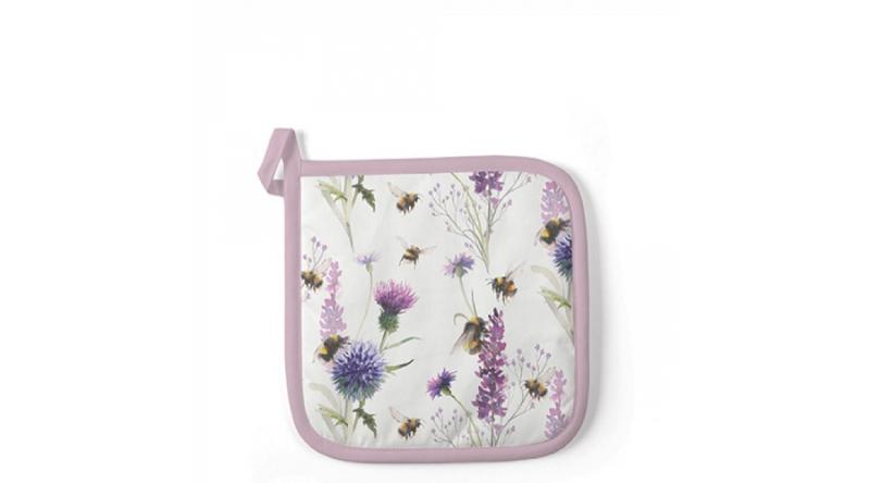 AMB.16517500 Bumblebees in the meadow edényalátét 20x20cm,100% pamut