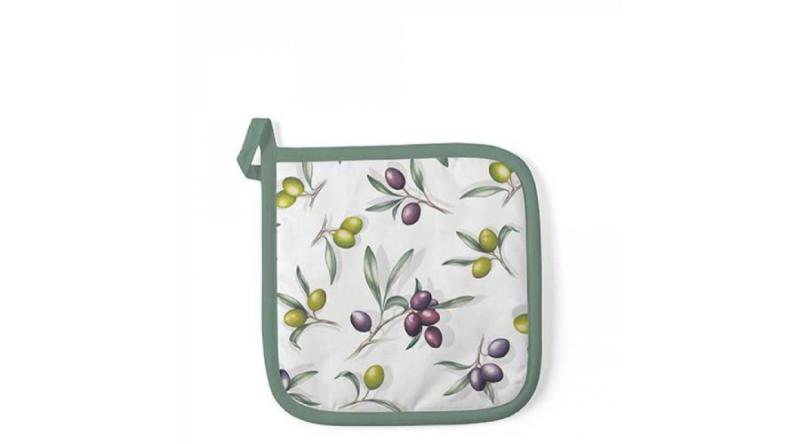 AMB.16518185 Delicious olives edényalátét 20x20cm,100% pamut