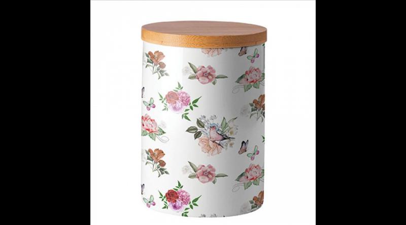 AMB.17519350 Charlotte white porcelán konyhai tároló 13,5x10cm