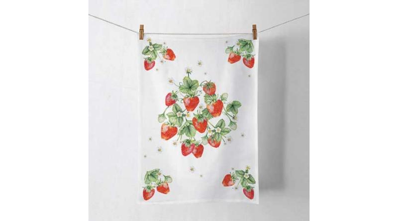 AMB.17818395 Bunch of strawberries konyharuha 50x70cm, 100% pamut