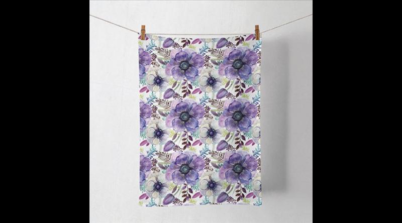 AMB.17819340 Purple Dream konyharuha 50x70cm, 100% pamut