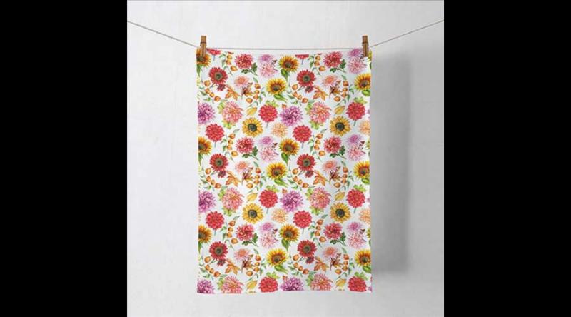 AMB.17819770 Autumn blooming konyharuha 50x70cm, 100% pamut