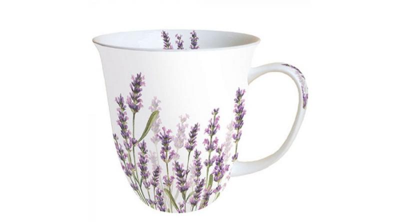 AMB.18415985 Lavender Shades porcelánbögre 0,4L