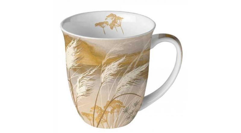 AMB.18418565 Waving grass porcelánbögre 0,4l