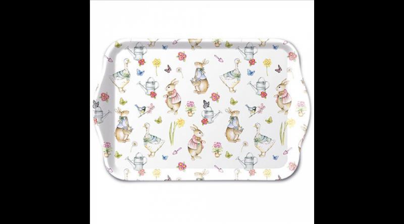 AMB.23719320 Easter garden műanyag kistálca 13x21cm