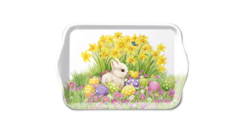 AMB.23720425 Easter friends műanyag kistálca 13x21cm