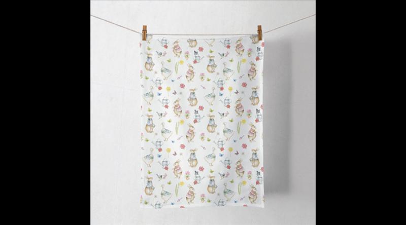 AMB.27819320 Easter garden konyharuha 50x70cm, 100% pamut
