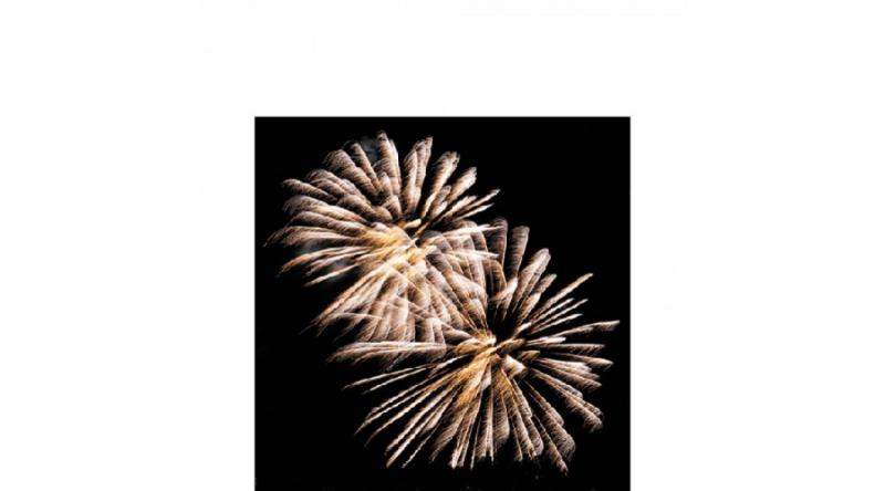 AMB.32516960 Golden Firework papírszalvéta 25x25cm, 20db-os