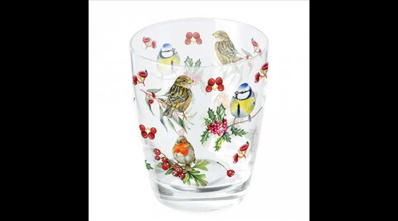 AMB.34319955 Birds in Winter üvegpohár 0,25l