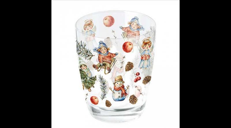 AMB.34320135 Playing outside white üvegpohár 0,25l