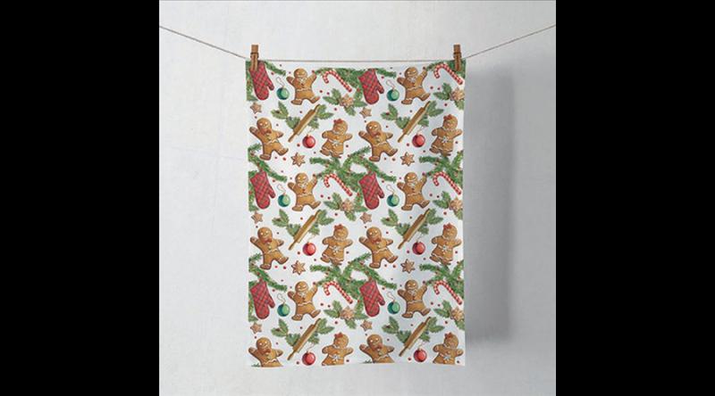 AMB.37818880 Gingerbread cookies konyharuha 50x70cm, 100% pamut