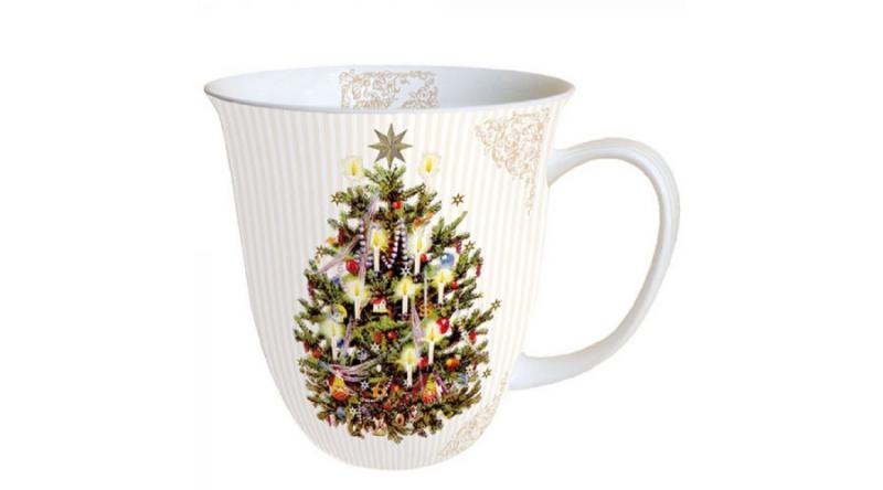 AMB.38415345 X-mas Tree porcelánbögre 0,4l