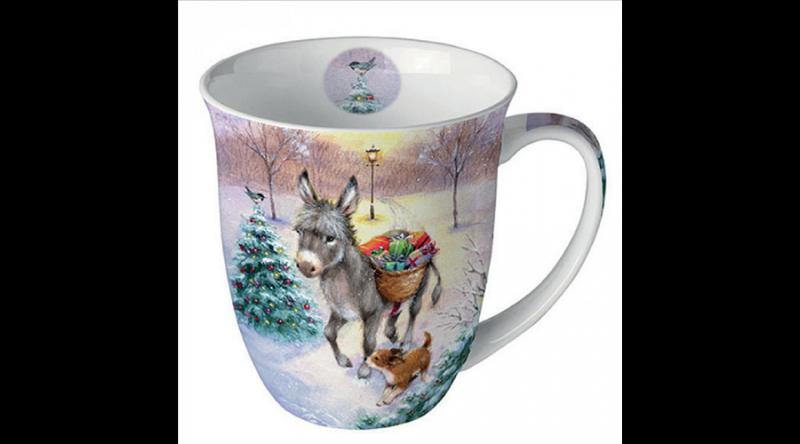 AMB.38418840 Gifts delivery porcelánbögre 0,4l